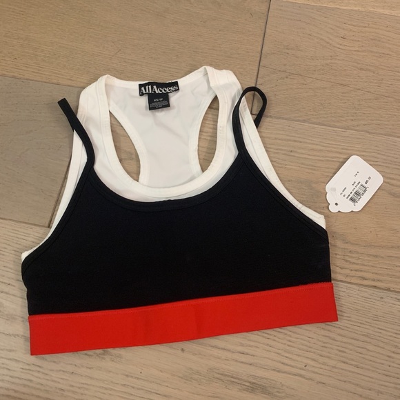 NWT Bandier Double Layered Encore Sports Bra - Picture 4 of 14